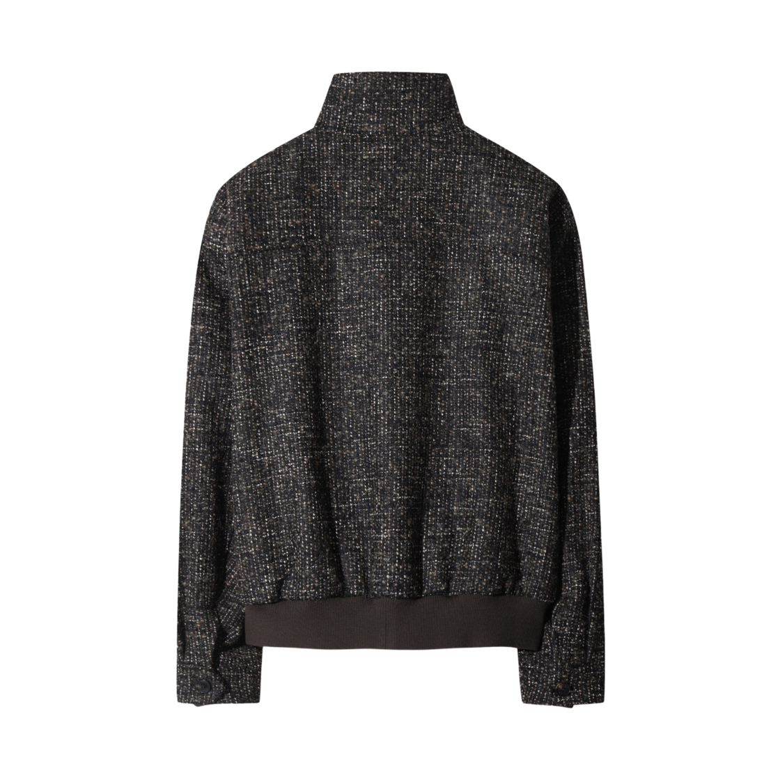 이로 마르키 하이넥 트위드 자켓 브라운(Iro Marquis Tweed High Neck Jacket Brown) - 3