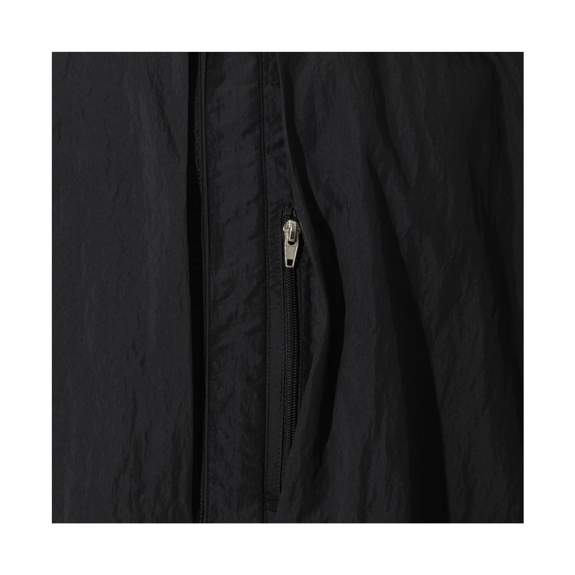 이로 실라주 화섬 다잉 셔츠 블랙(Iro Sillage Synthetic Fiber Dyed Shirt Black) - 5