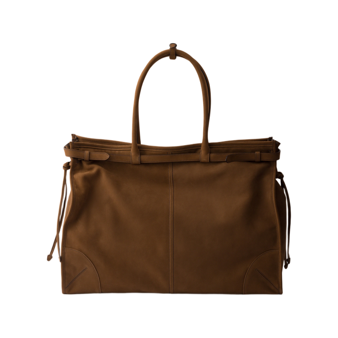 프라다 보니 누벅 레더 토트백 코코아 브라운(Prada Bonnie Nubuck Leather Tote Bag Cocoa Brown) - 2