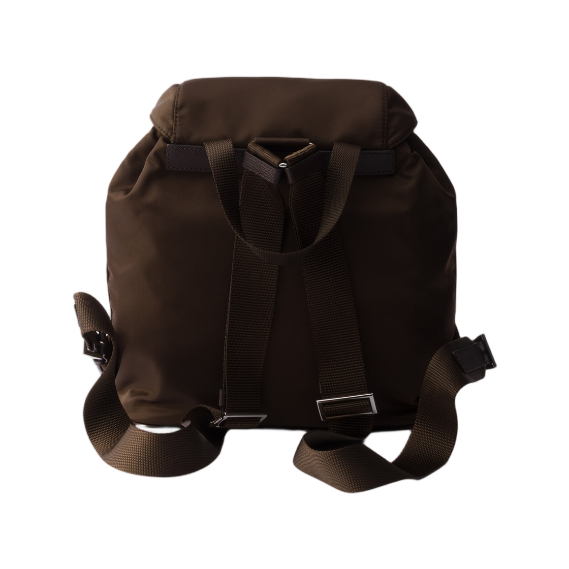 프라다 스몰 리나일론 백팩 시에나(Prada Small Re-Nylon Backpack Sienna) - 2