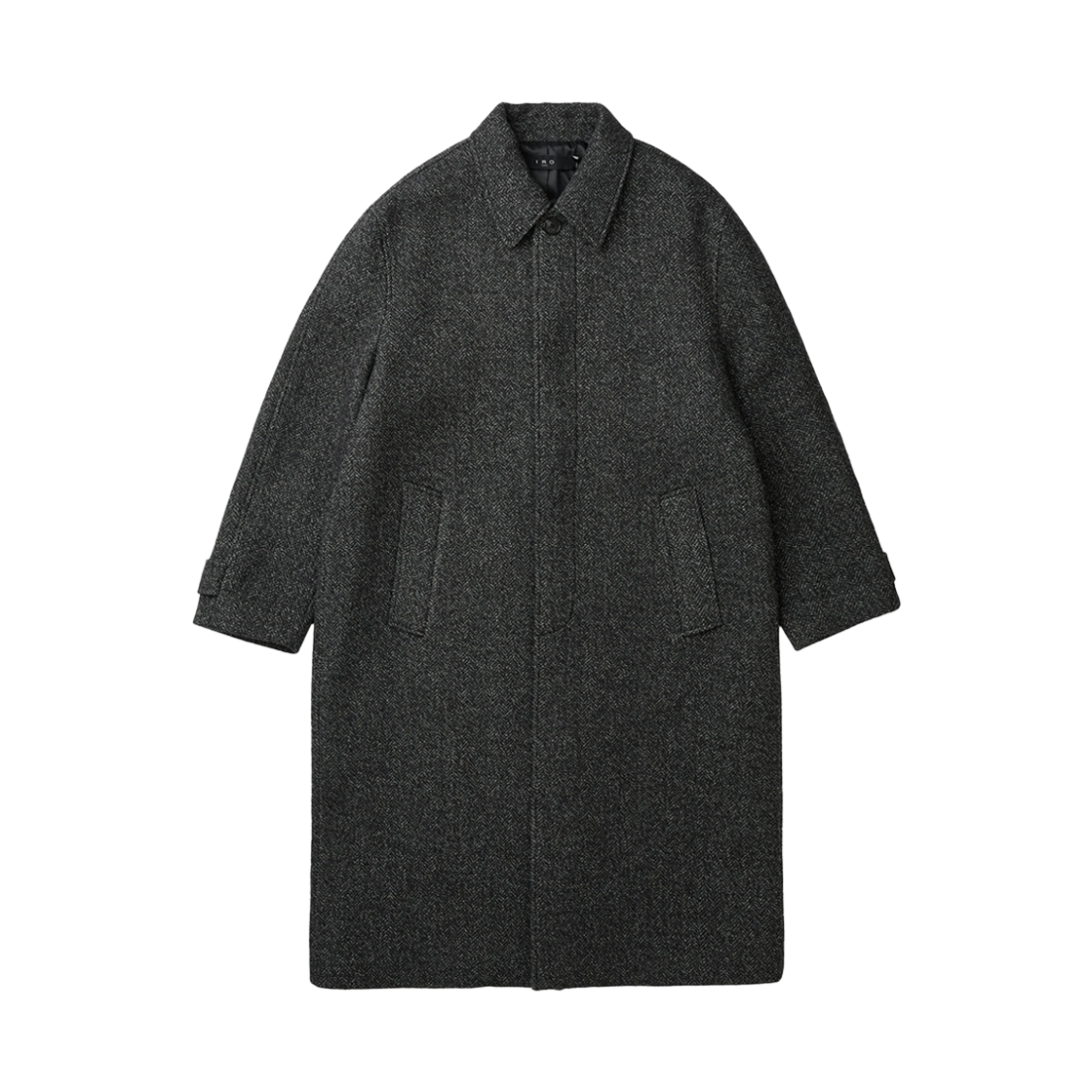 이로 푀트르 멜란지 울 발마칸 롱코트 그레이(Iro Feutre Melange Wool Balmacaan Long Coat Gray)