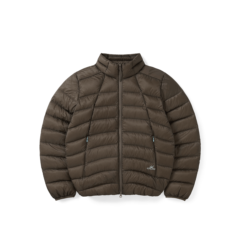 썬러브투어 플라이 라이트 다운 자켓 브라운(sunlovetour Fly Light Down Jacket Brown)