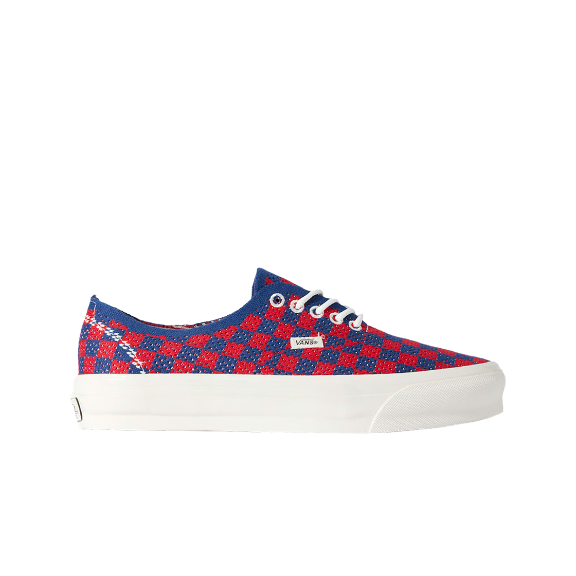 VN000EJCRDB Vans LX Authentic 44 EK Punk Check Red Blue