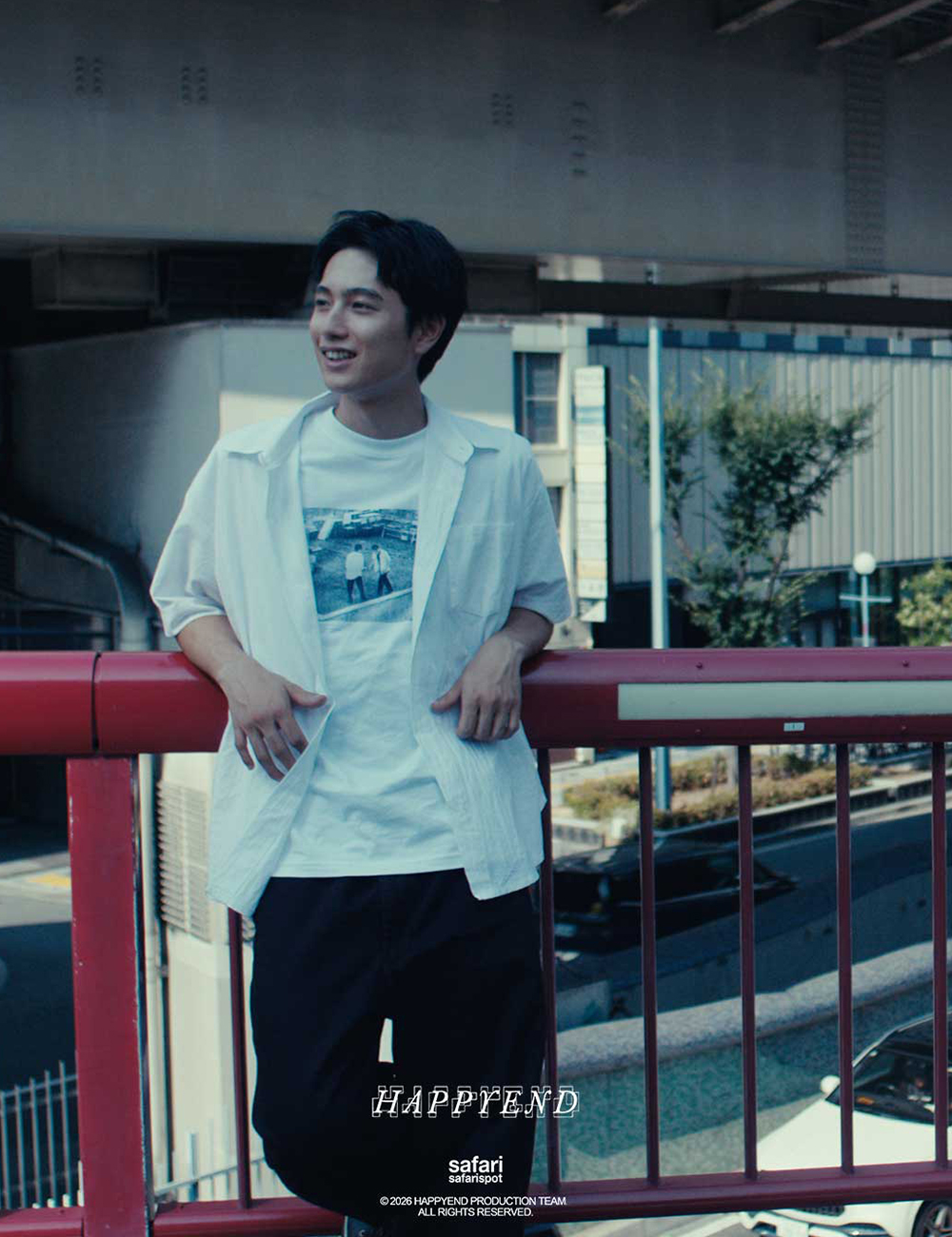 [KREAM 단독] 사파리스팟 x 해피엔드 스틸 스쿨 티셔츠 (화이트)([KREAM 단독] Safarispot X Happyend Stills School T-Shirt (White)) - 3
