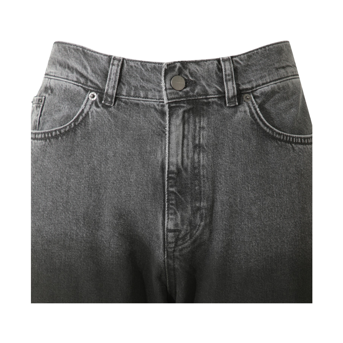 이로 시모니 그라데이션 와이드 데님 팬츠 다크 그레이(Iro Simoni Gradient Wide Denim Pants Dark Gray) - 4
