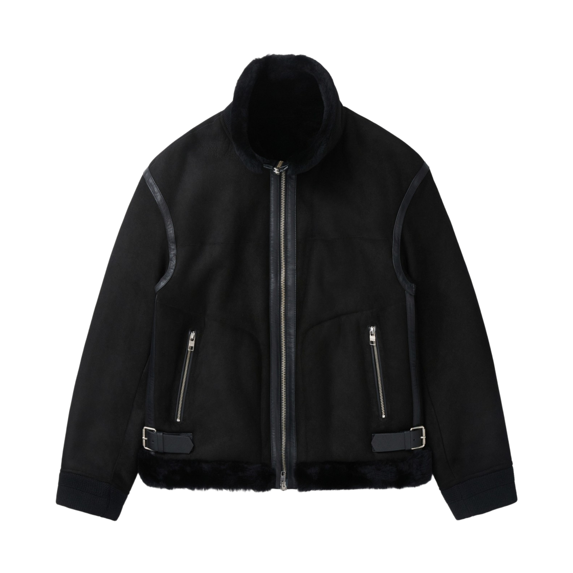 이로 아일론 시어링 블루종 점퍼 블랙(Iro Ayllon Shearing Blouson Jumper Black) - 2