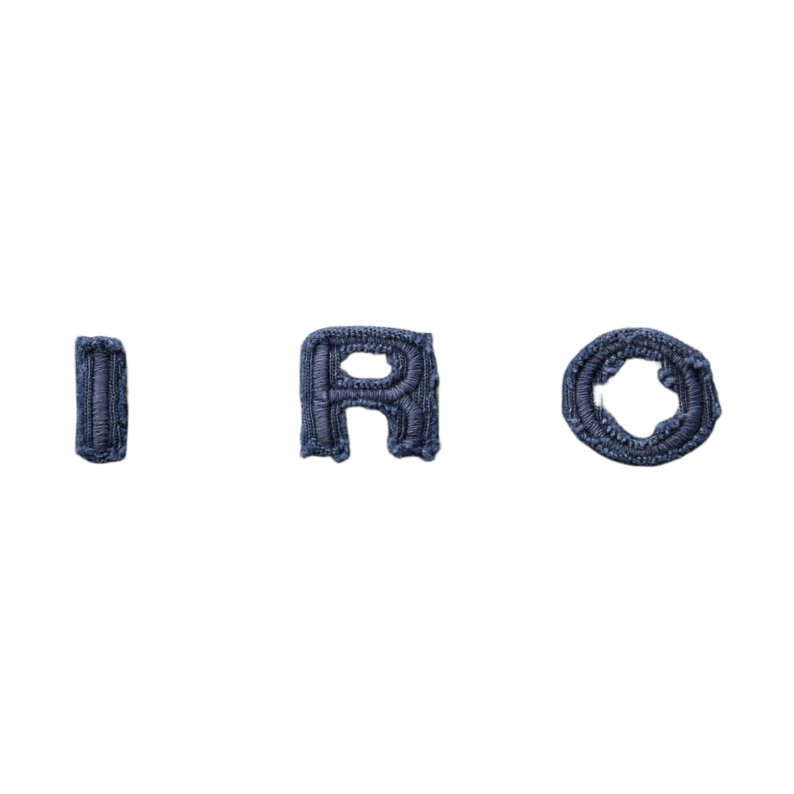 이로 옹브르 로고 아플리케 다잉 긴팔 티셔츠 다크 블루(Iro Ombre Logo Applique Dyeing Long Sleeve T-Shirt Dark Blue) - 5