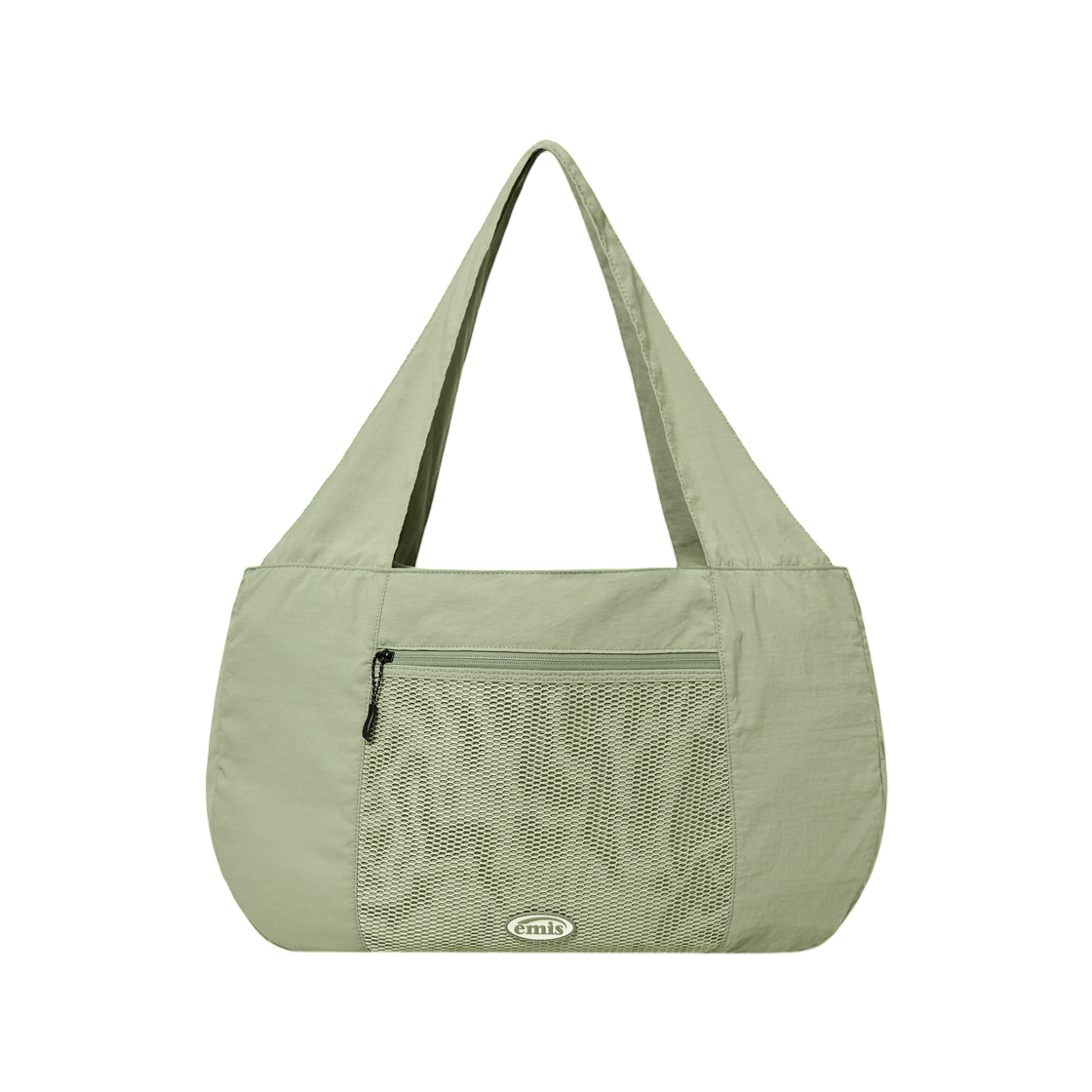- Emis Mesh Nylon Shoulder Bag Olive