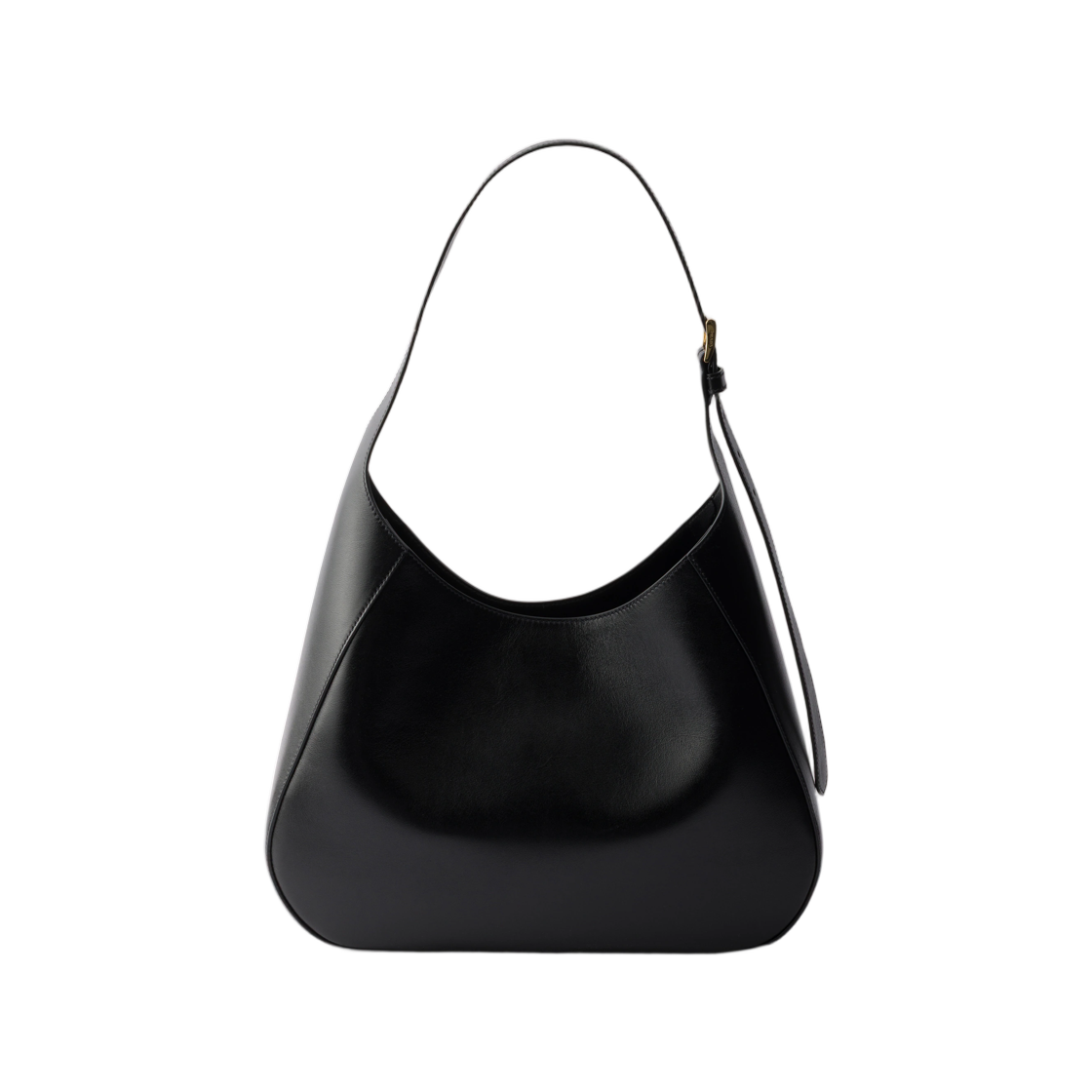 프라다 부기 미디움 레더 백 블랙(Prada Boogie Medium Leather Bag Black) - 2