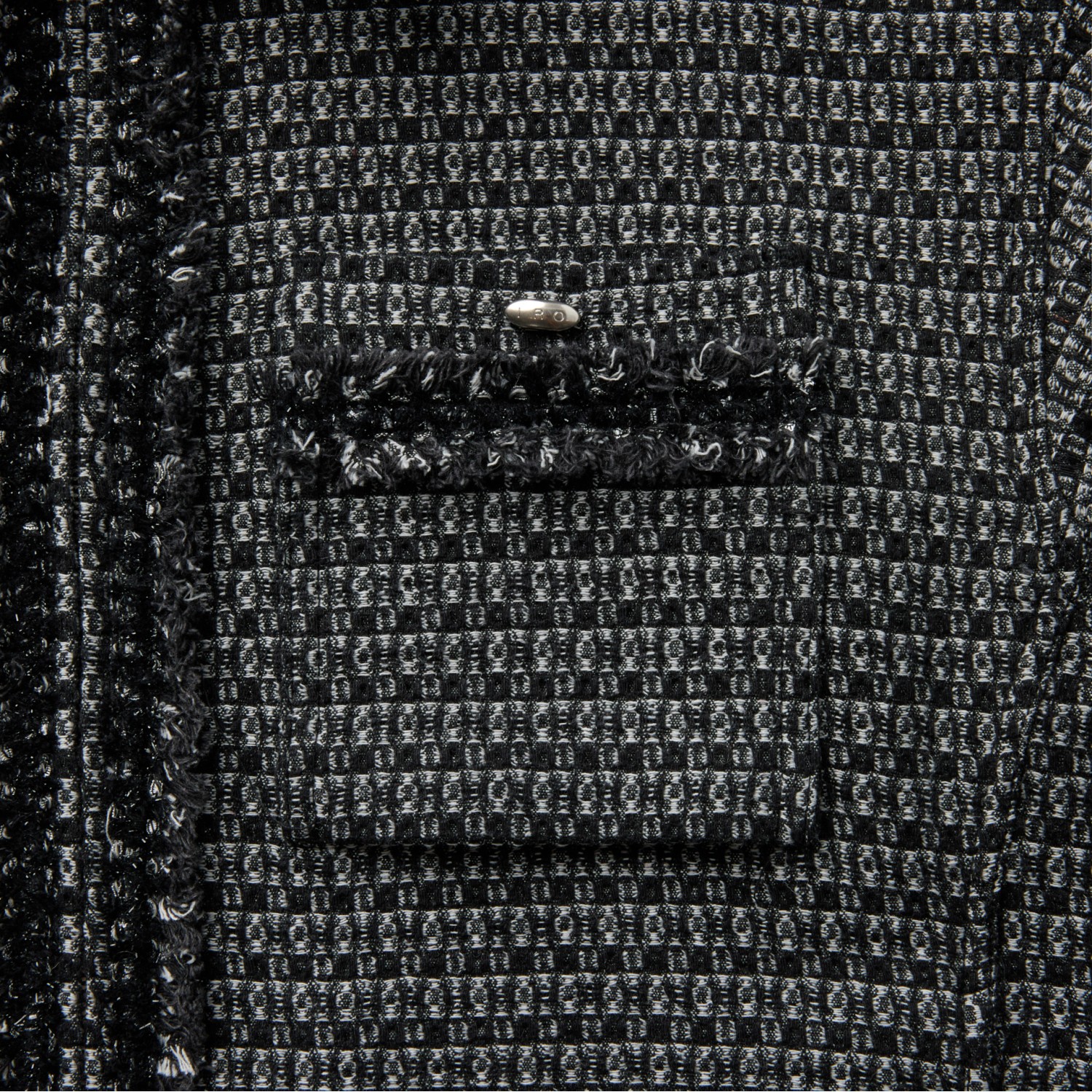 이로 바스웨트 트위드 데님 자켓 블랙(Iro Bascule Tweed Denim Jacket Black) - 5