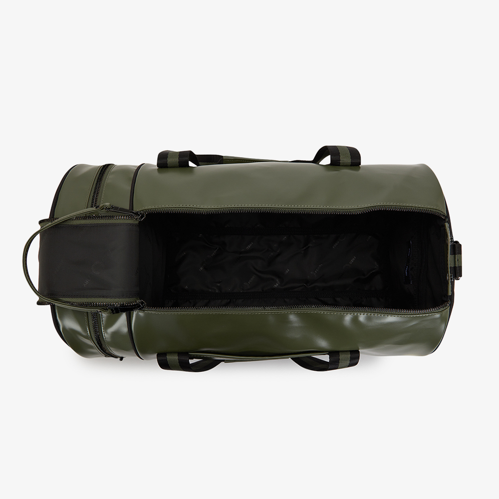 프레드페리 클래식 배럴 백 로렐리스그린 블랙(Fred Perry Classic Barrel Bag Laurel Wreath Green Black) - 6