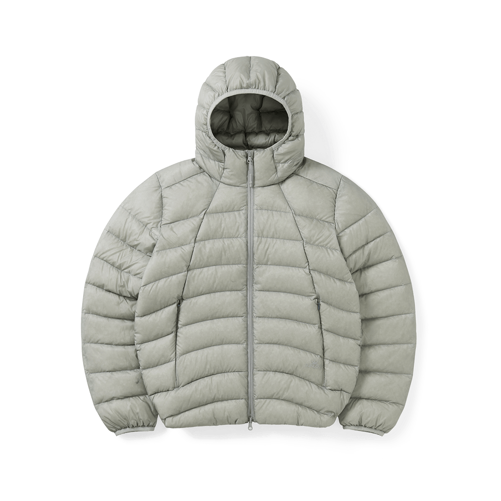 썬러브투어 후디드 플라이 라이트 다운 자켓 실버(sunlovetour Hooded Fly Light Down Jacket Silver) - 1