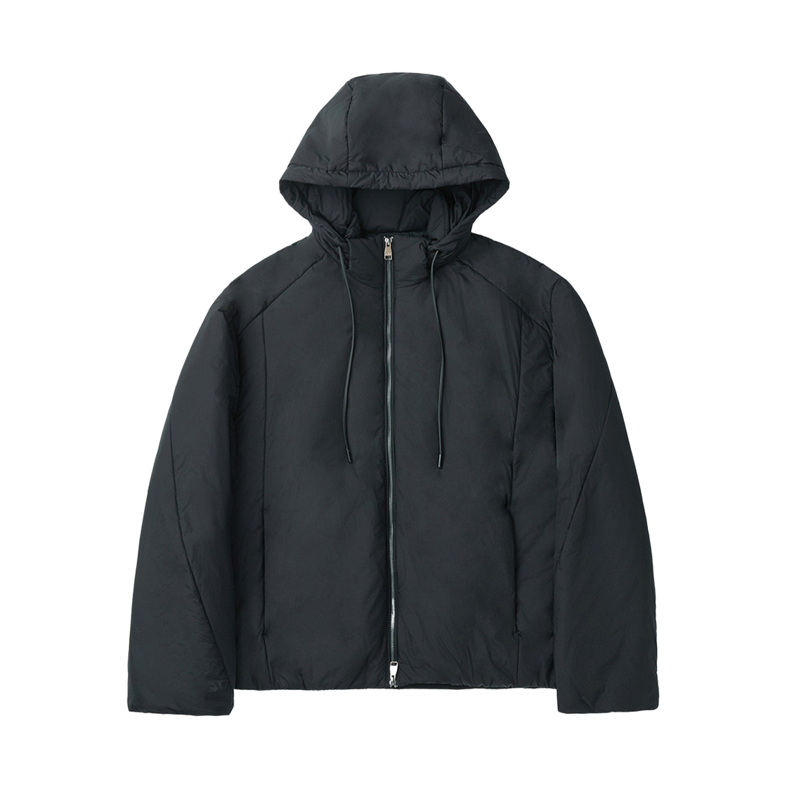 이로 레제르 경량 글로시 신슐레이트 후드 점퍼 블랙(Iro Leger Lightweight Glossy Thinsulate Hood Jumper Black)