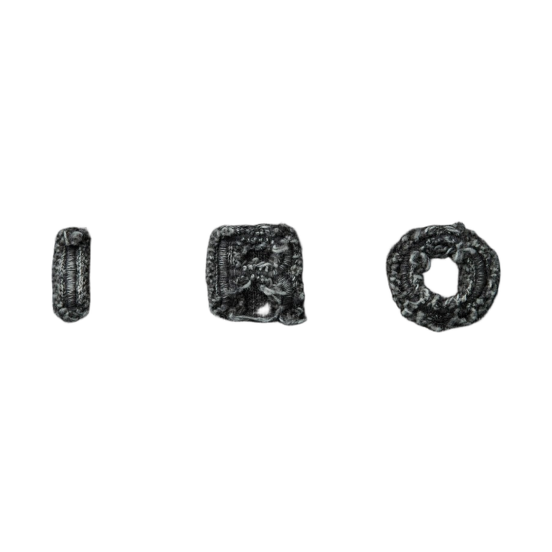 이로 푸그 백로고 아트웍 다잉 후드 집업 다크 그레이(Iro Fugue Back Logo Artwork Dyeing Hood Zip-Up Dark Gray) - 5