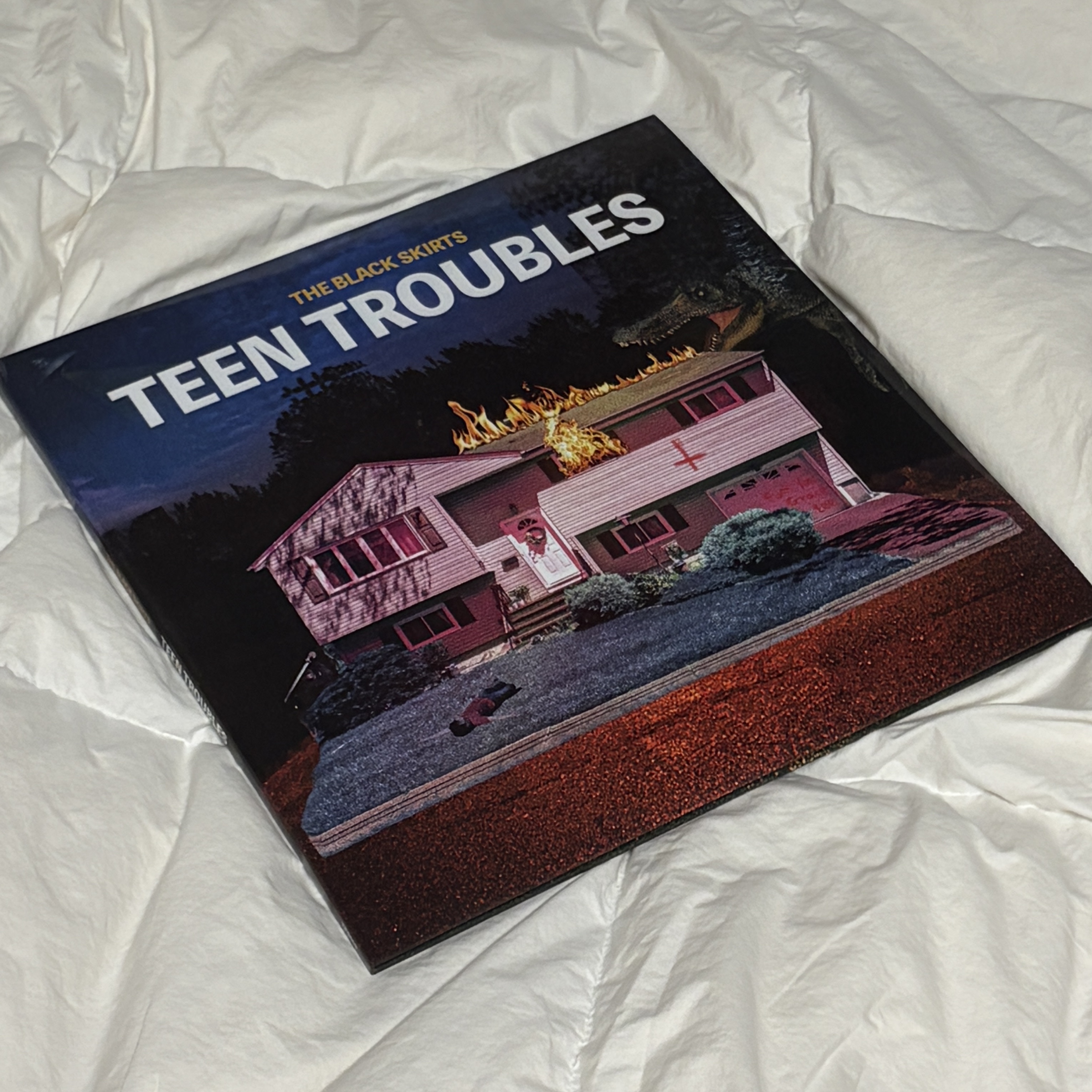 The Black Skirts 3rd Album Part 3 Teen Troubles Emerald Green Transparent (2Lp) 착용 스타일