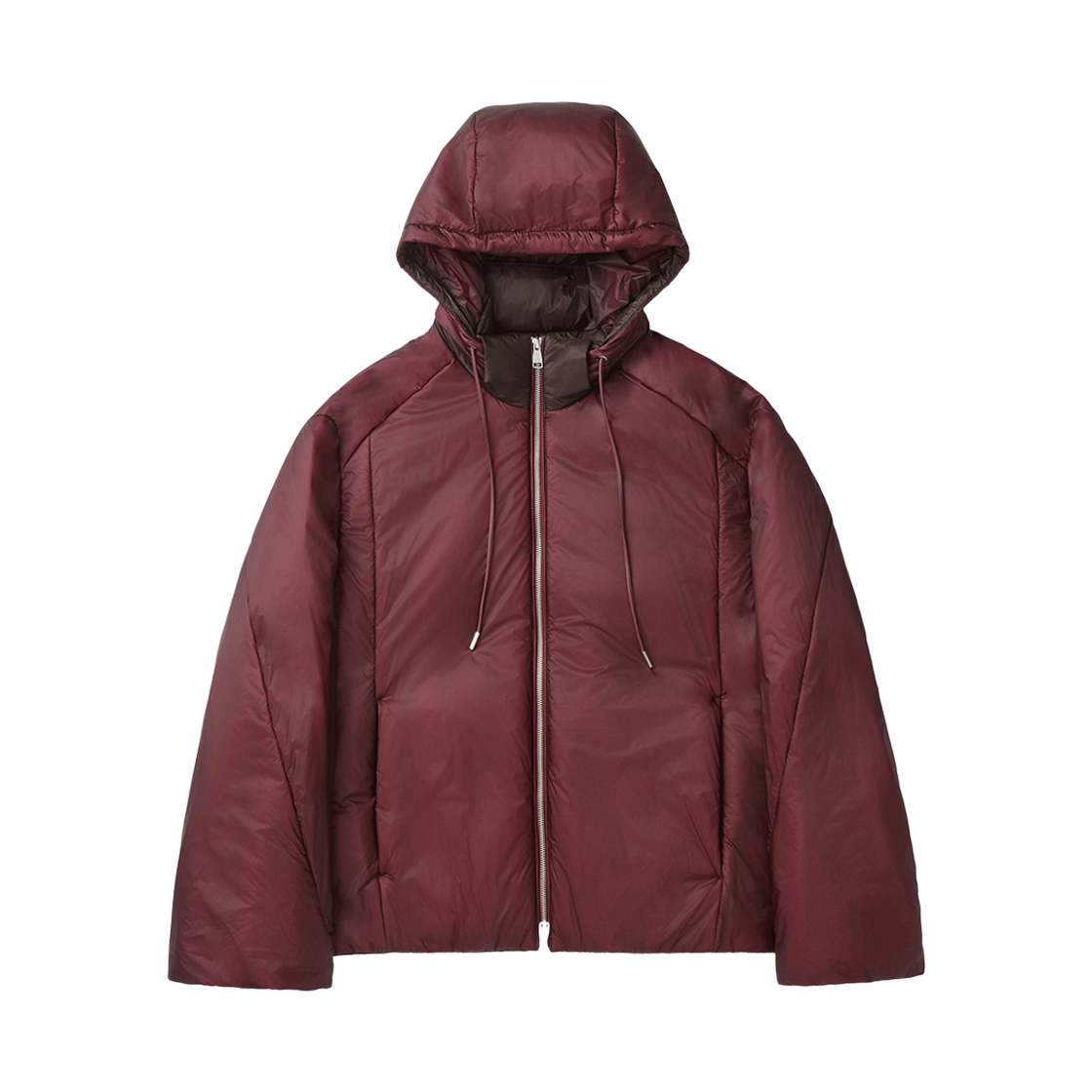이로 레제르 경량 7D 신슐레이트 후드 점퍼 다크 레드(Iro Leger Lightweight 7D Thinsulate Hood Jumper Dark Red) - 1