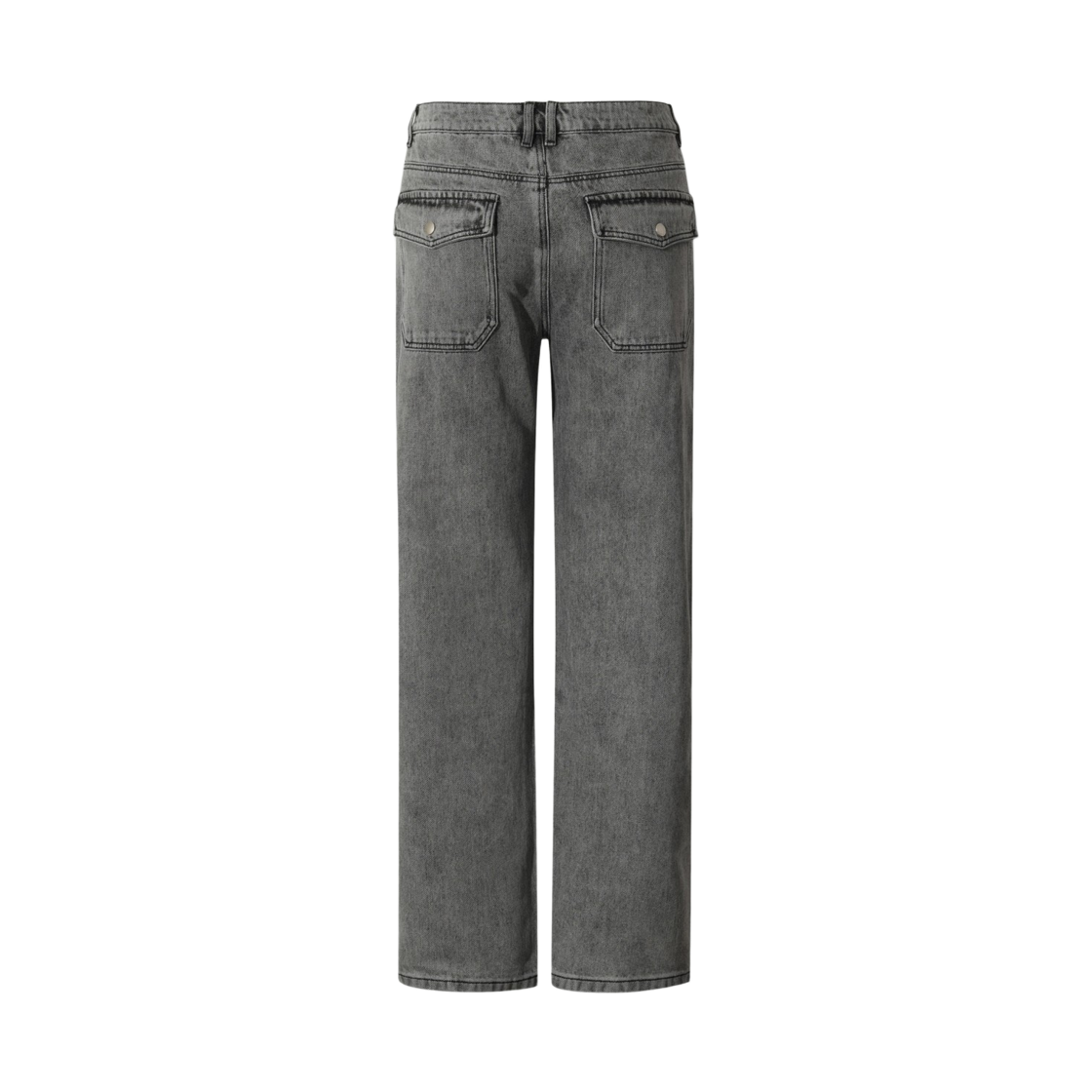 이로 워시드 데님 바이크 팬츠 그레이(Iro Washed Denim Bike Pants Gray) - 3