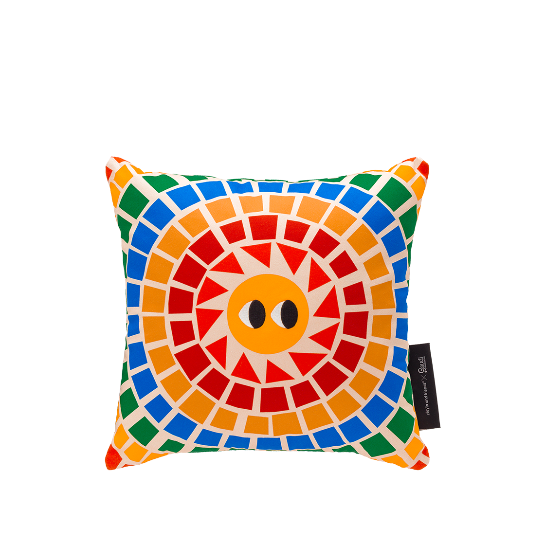 이야이야앤프렌즈 가우디에디션 썬모자이크 쿠션(Yiayia and friends Gaudi Edition Cushion Sun) - 2