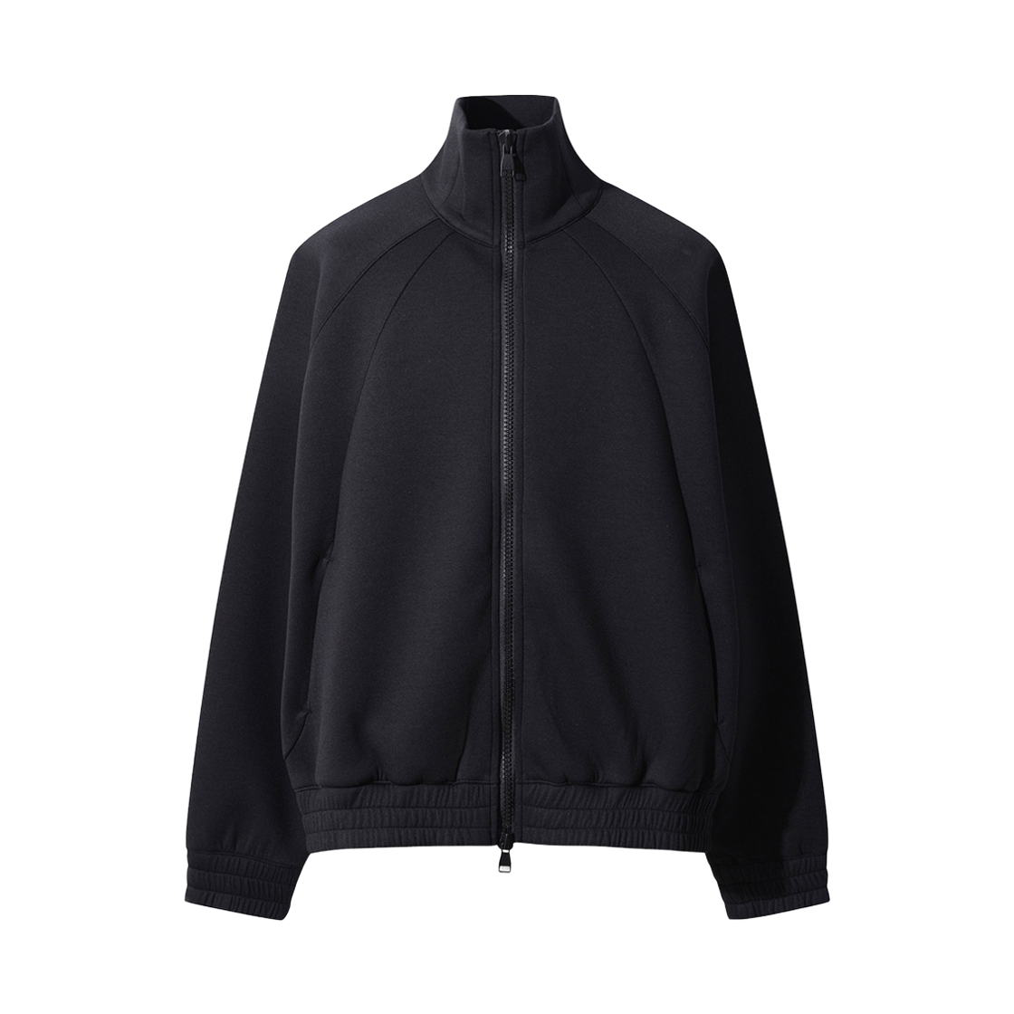 이로 씨디피 쿠션지 풀집업 티셔츠 블랙(Iro Cdp Cushion Fabric Full-Zip T-Shirt Black)