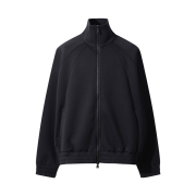 Iro Cdp Cushion Fabric Full-Zip T-Shirt Black