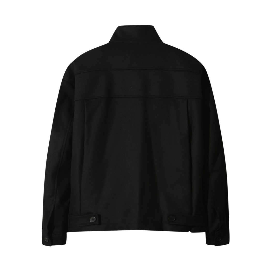 이로 가브리엘로 울 오버핏 하프 코트 블랙(Iro Gabrielo Wool Oversized Half Coat Black) - 3