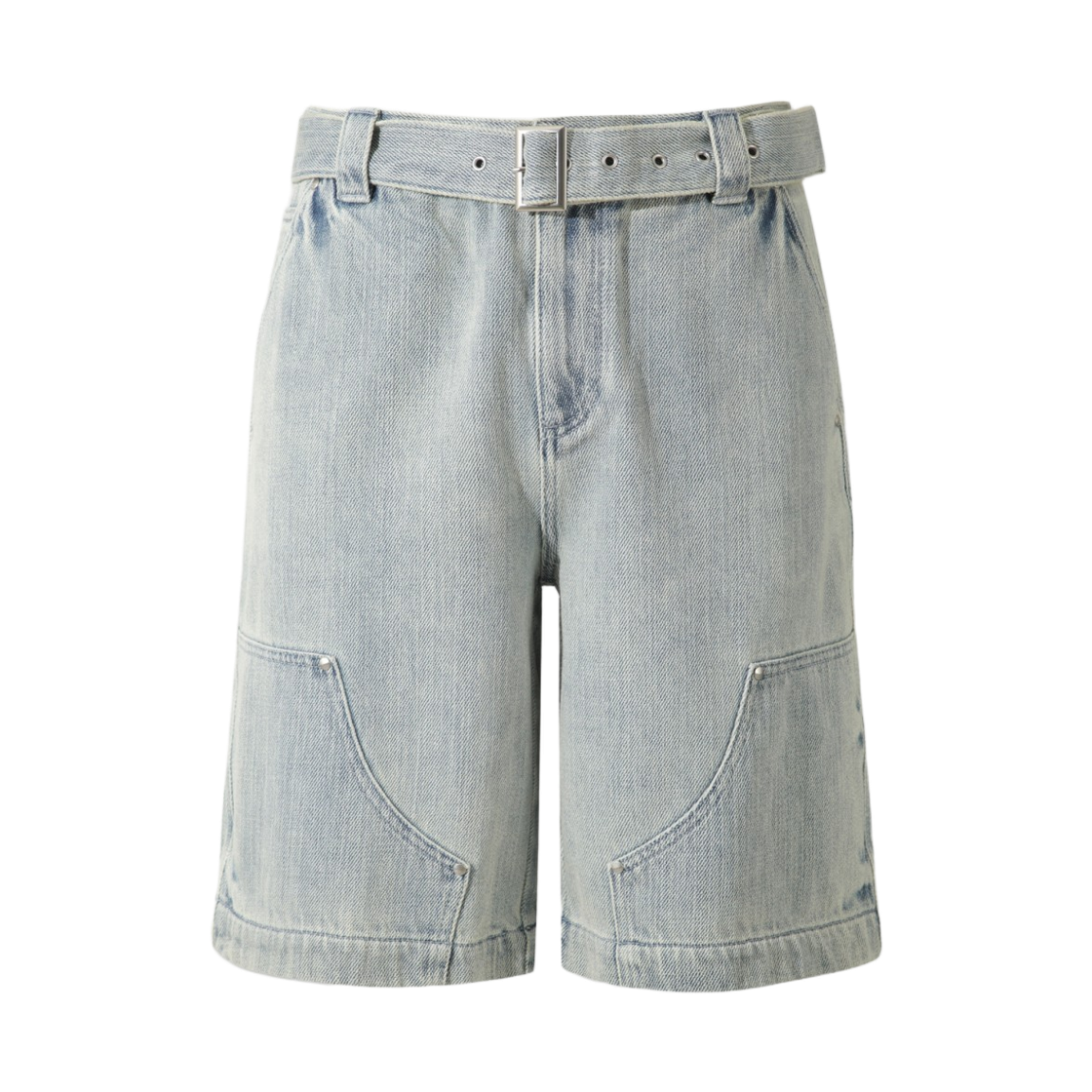 이로 알레리 워시드 데님 쇼츠 블루(Iro Alery Washed Denim Shorts Blue) - 2