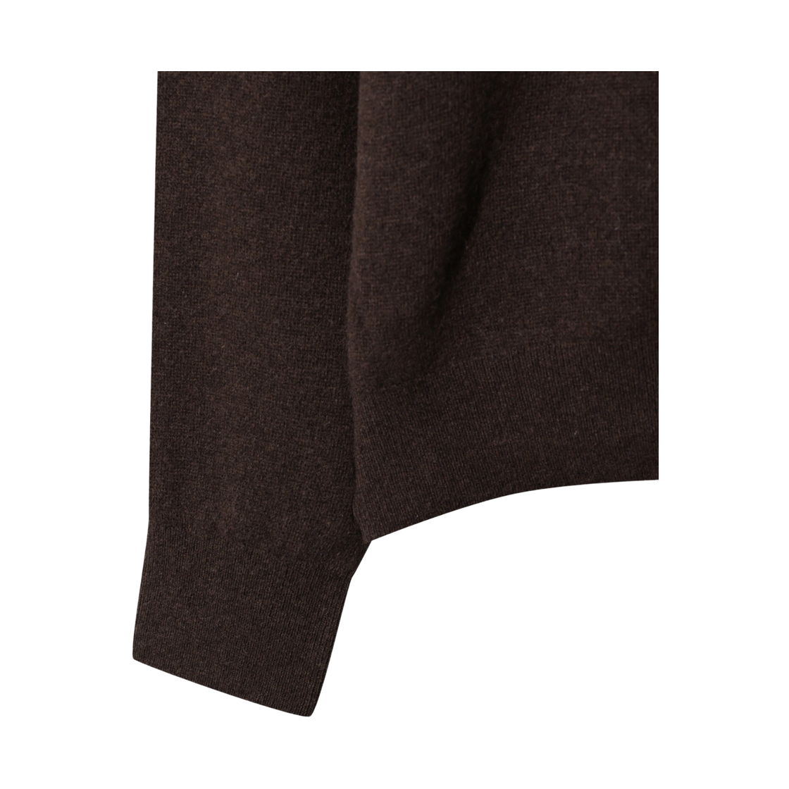 이로 에상시엘 캐시미어 블랜드 로고 자수 니트 풀오버 다크 브라운(Iro Essentiel Cashmere Blend Logo Embroidery Knit Pullover Dark Brown) - 5