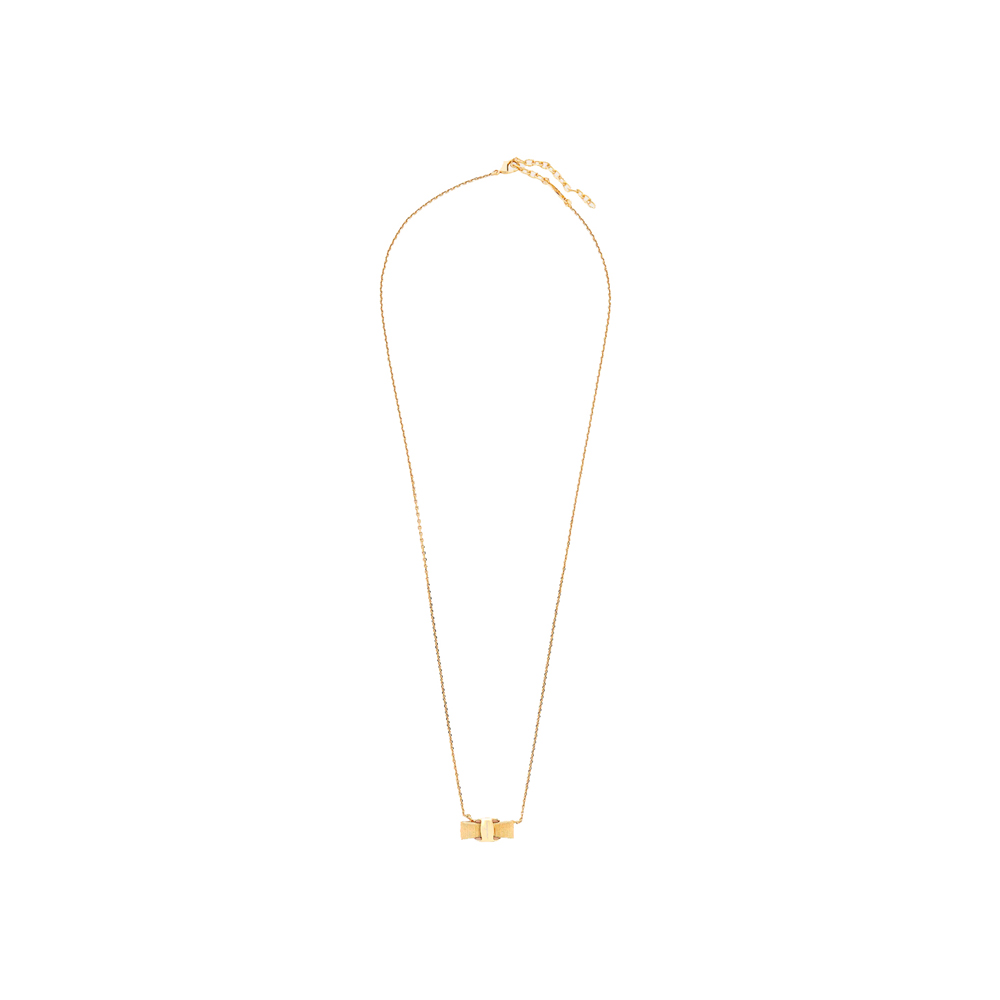 [25% 쿠폰] (W) 페라가모 바라 펜던트 네클리스 브래스 & 골드([25% 쿠폰] (W) Ferragamo Vara Pendant Necklace Brass & Gold) - 2