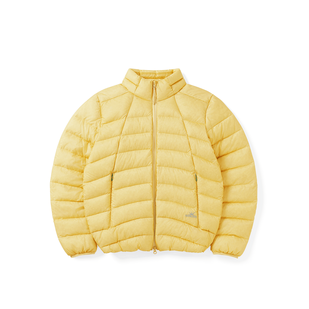 썬러브투어 플라이 라이트 다운 자켓 라이트 옐로우(sunlovetour Fly Light Down Jacket Light Yellow)