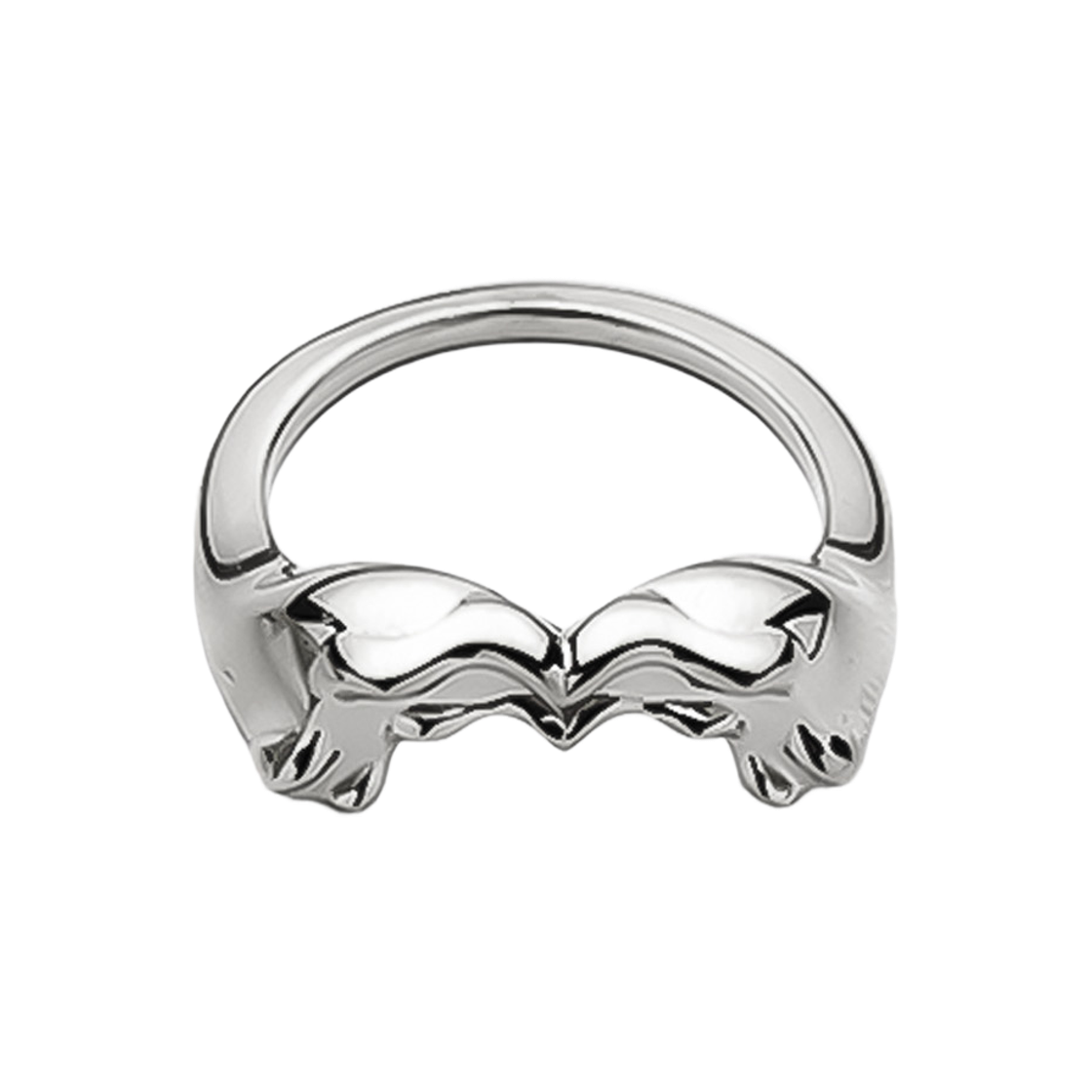 휴스타드 하트 실버 링 _ 925 스텔링 실버(HUSTAD HEART SILVER RING_ 925 sterling silver) - 5