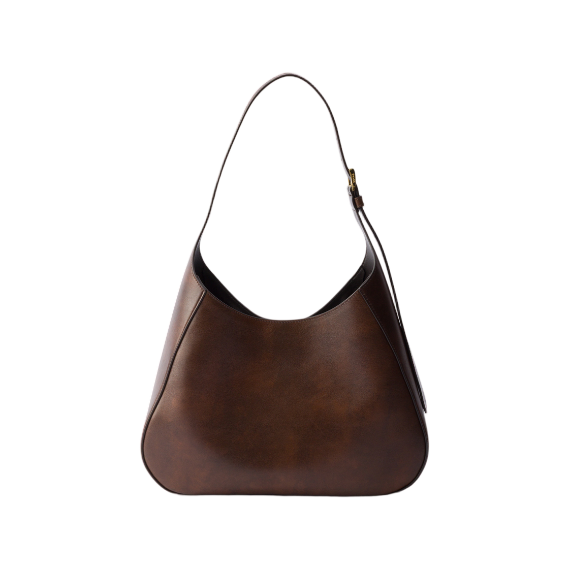 프라다 부기 미디움 레더 백 코코아 브라운(Prada Boogie Medium Leather Bag Cocoa Brown) - 2