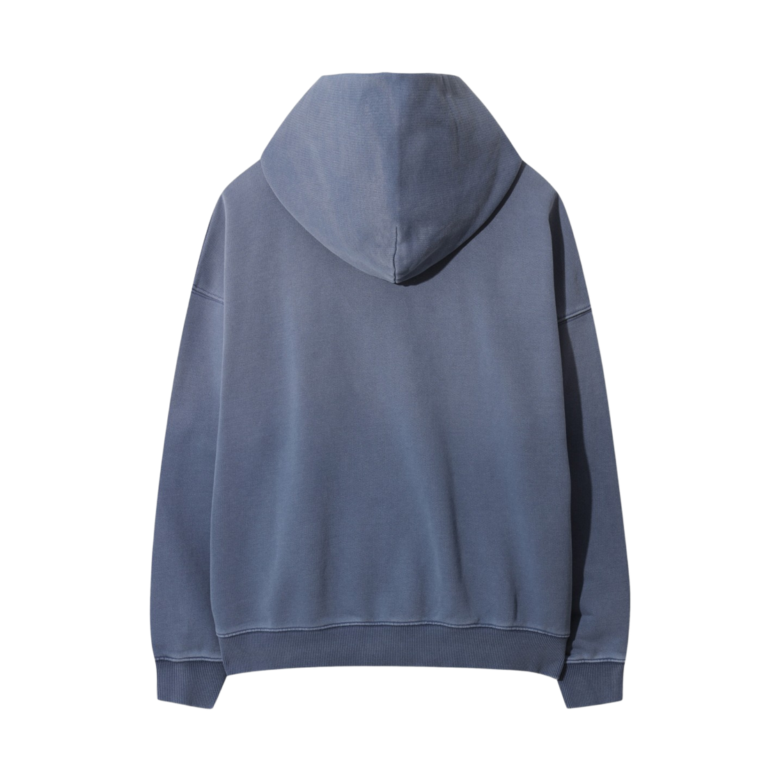 이로 브륌 가먼트다잉 크랙로고 후드 티셔츠 블루(Iro Brume Garment Dyed Crack Logo Hood T-Shirt Blue) - 3