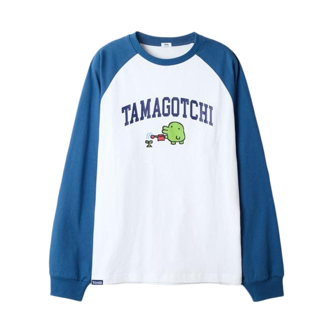 SPLAG49U01 Spao x Tamagotchi Long Sleeve T-Shirt Blue