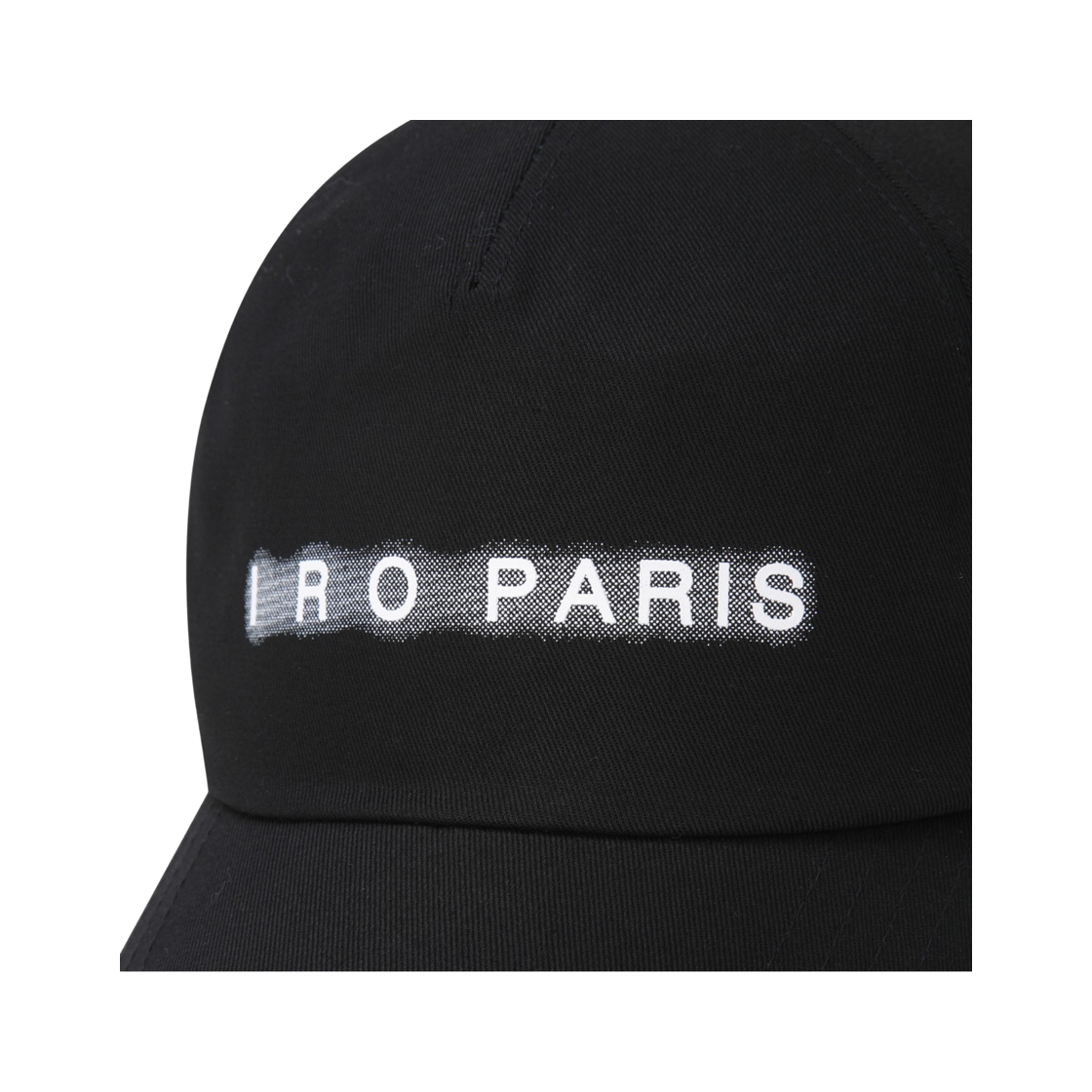 이로 닷 코튼 스웨트레이 로고 볼캡 블랙(Iro Dot Cotton Spray Logo Ball Cap Black) - 4