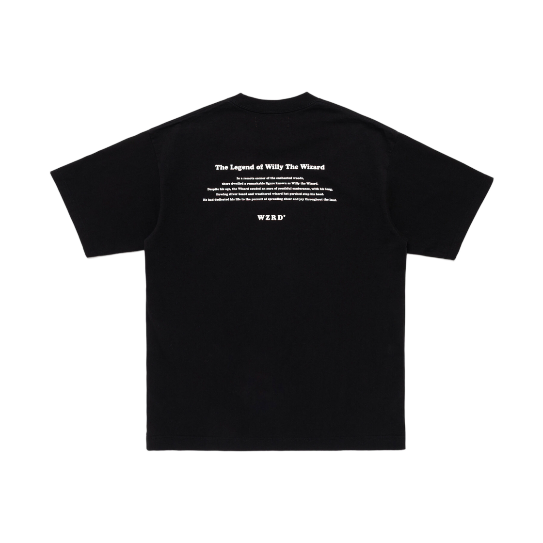 위저드 그래픽 티셔츠 블랙(WZRD Graphic T-Shirt Black) - 2