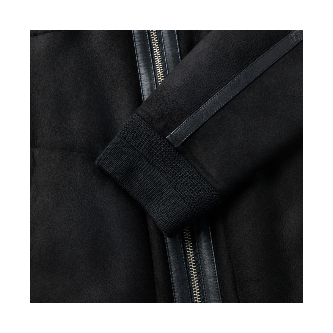 이로 아일론 시어링 블루종 점퍼 블랙(Iro Ayllon Shearing Blouson Jumper Black) - 5