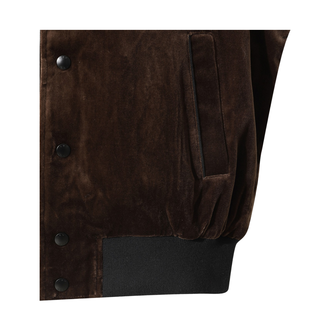이로 바실리 벨벳 블루종 자켓 브라운(Iro Vassily Velvet Blouson Jacket Brown) - 6