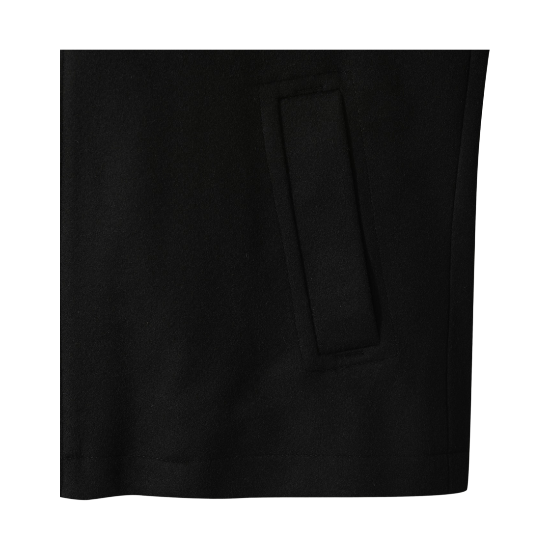 이로 가브리엘로 울 오버핏 하프 코트 블랙(Iro Gabrielo Wool Oversized Half Coat Black) - 6