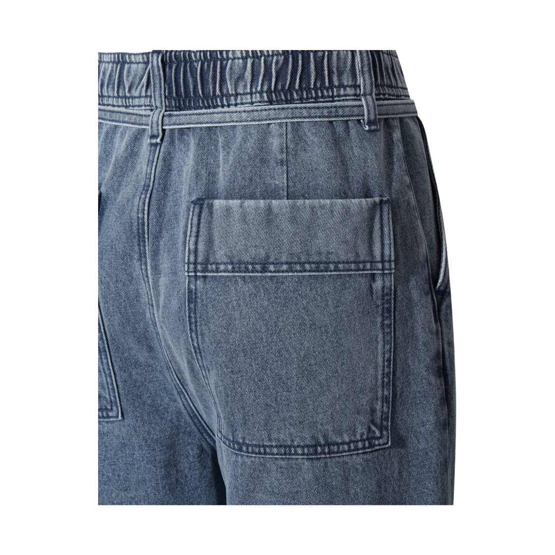 이로 들리 데님 밴딩 팬츠 블루(Iro Delie Denim Banding Pants Blue) - 6