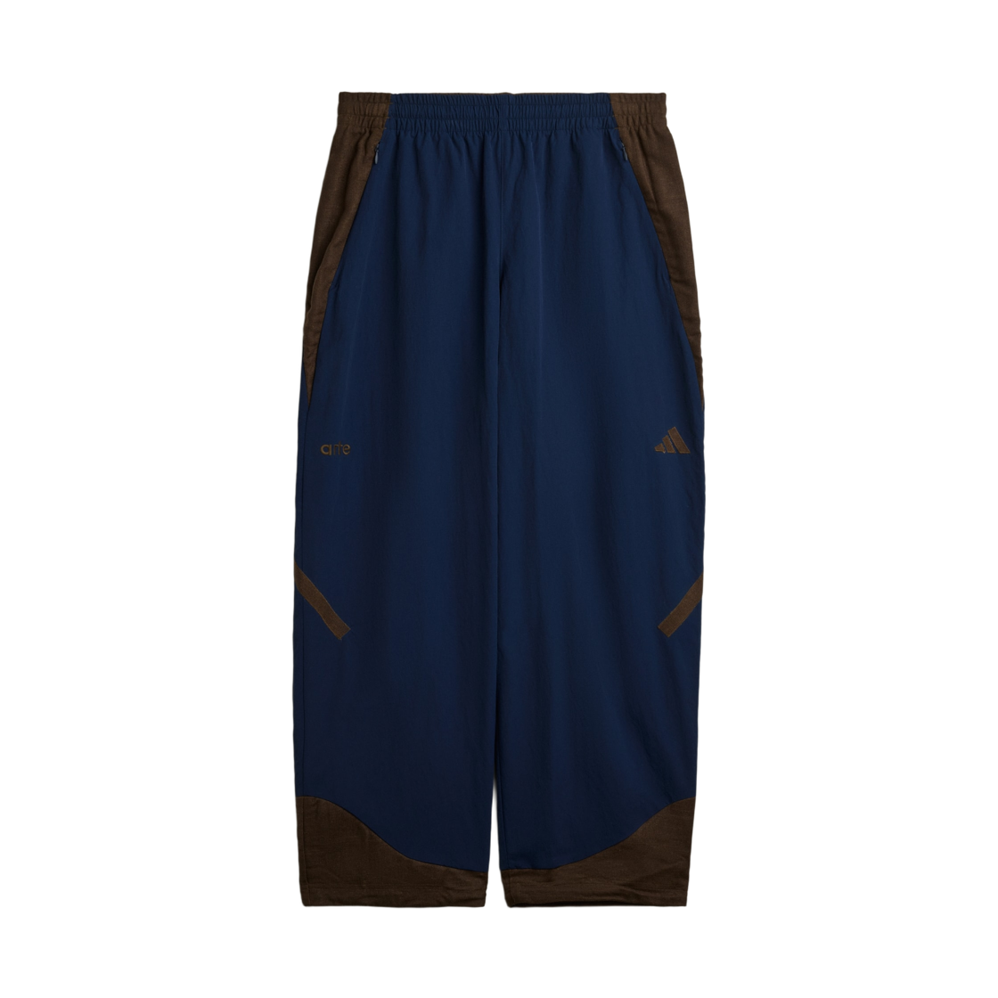 KV4023 Adidas x Arte Antwerp Z.N.E. Material Mix Track Pants Collegiate Navy Dust Cargo - KR Sizing