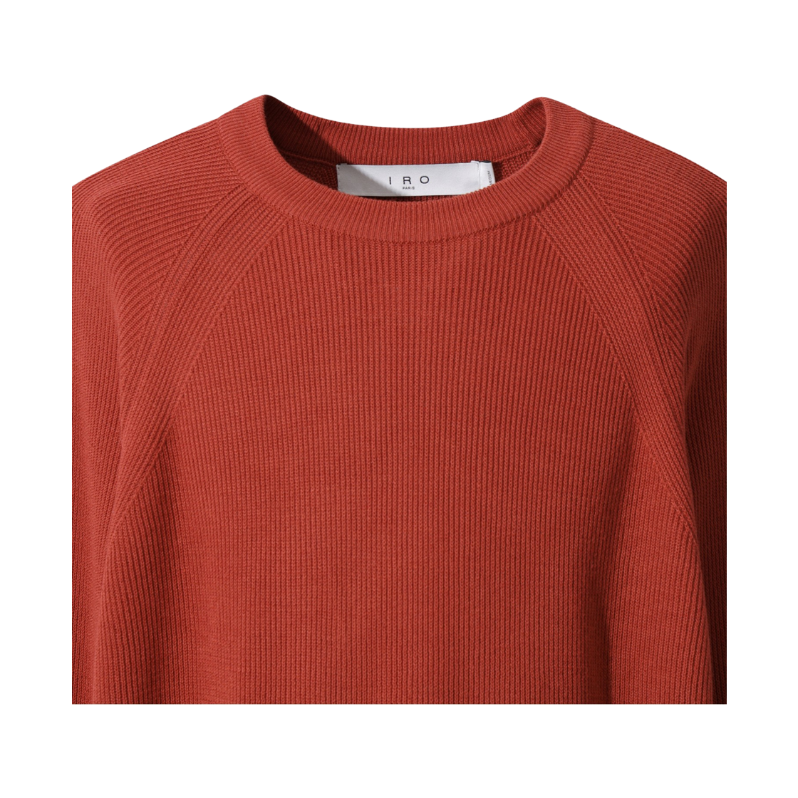 이로 펄스웨트나글랑 베이직 긴팔 스웨트터 레드(Iro Pulse Raglan Basic Long Sleeve Sweater Red) - 4