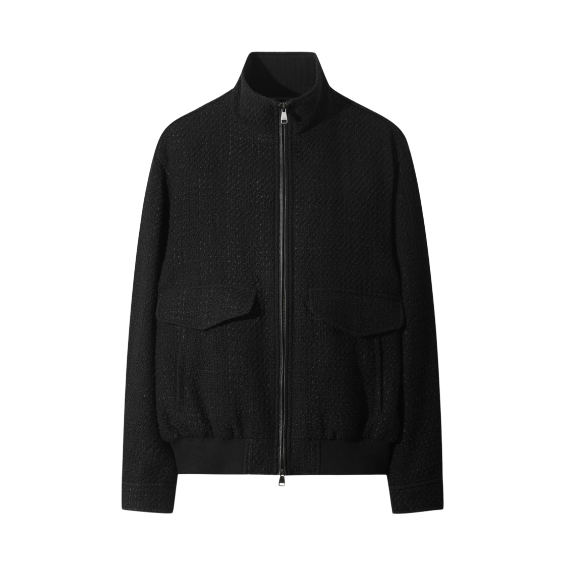 이로 마르키 트위드 하이넥 자켓 블랙(Iro Marquis Tweed High Neck Jacket Black) - 2