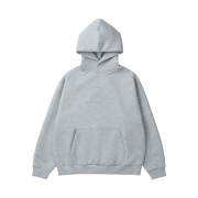 Iro Flanerie Color-Block Banding Oversized Hoodie Gray