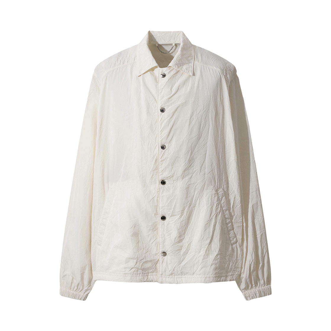 이로 플리세 크링클 코치 자켓 아이보리(Iro Plisse Crinkle Coach Jacket Ivory) - 1