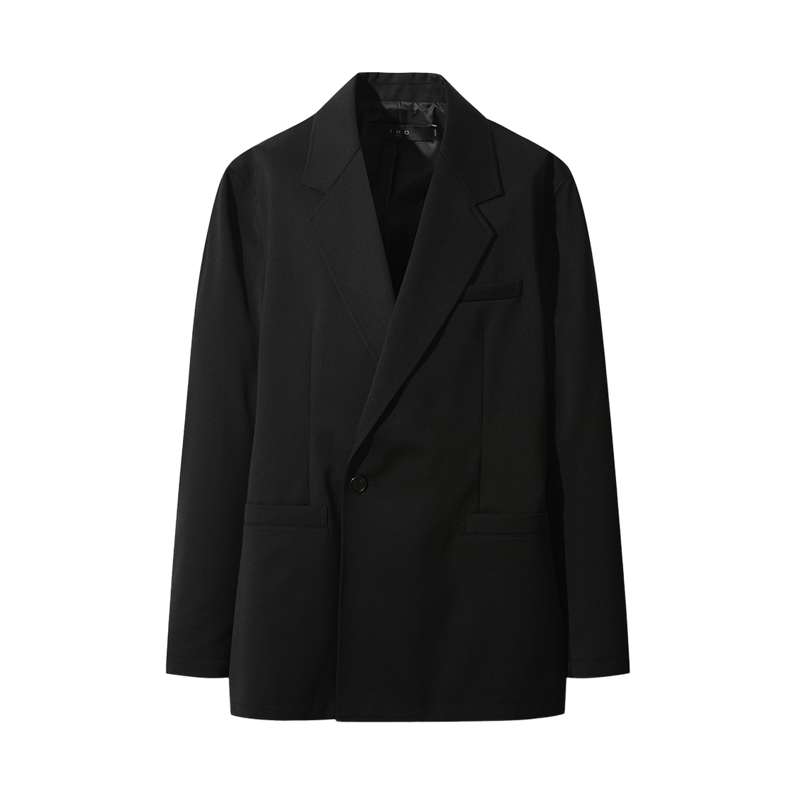 이로 푸앵트 오버핏 셋업 원버튼 자켓 블랙(Iro Pointe Oversized Setup One Button Jacket Black)