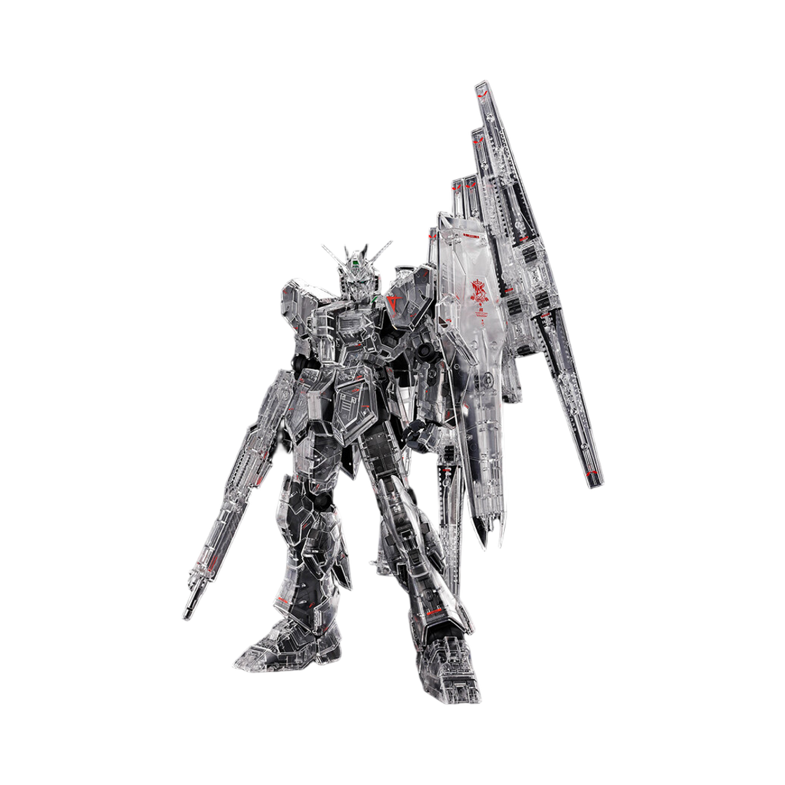 - Bandai MG Nu Gundam Ver.Ka Mechanical Clear