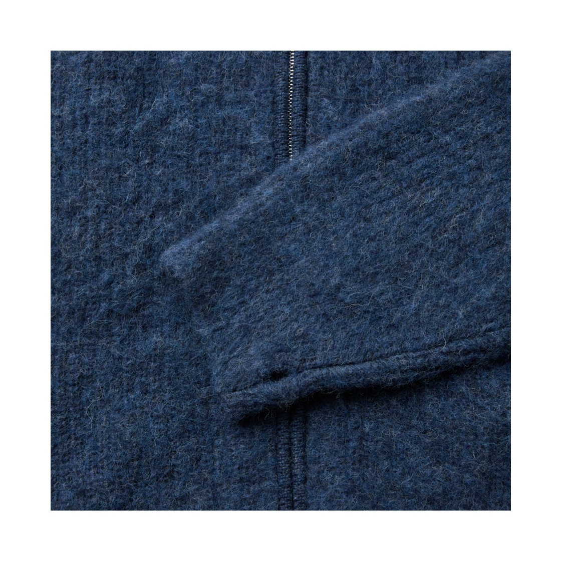 이로 오라 헤어리 집업 가디건 블루(Iro Aura Hairy Zip-Up Cardigan Blue) - 6
