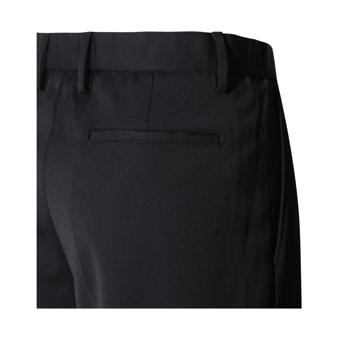 이로 앙플 울혼방 와이드 슬랙스웨트블랙(Iro Ample Wool Blend Wide Slacks Black) - 6