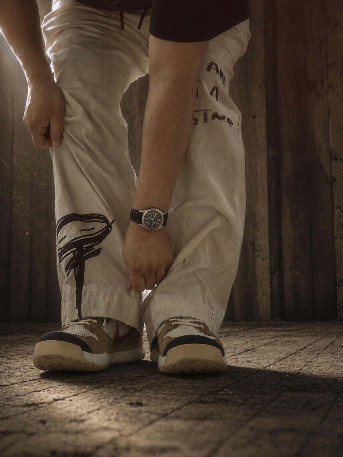 Nike x Tom Sachs Mars Yard Shoe 3.0 Space Camp 착용 스타일