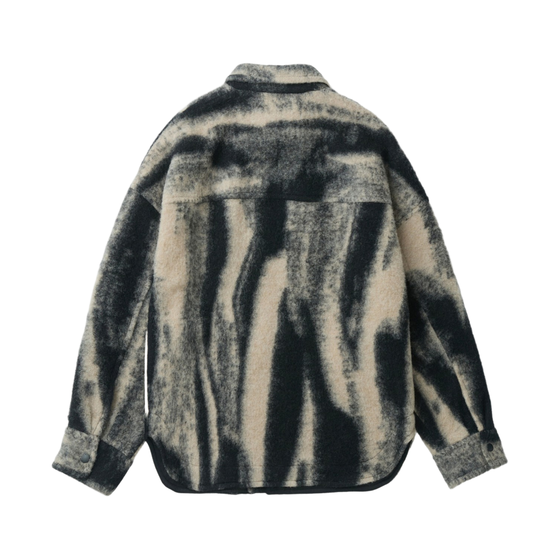 이로 모푸스웨트1 지브라 봄버 자켓 블랙 패턴(Iro Mofuspe1 Zebra Bomber Jacket Black Pattern) - 3